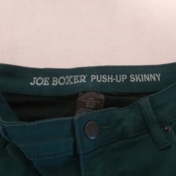 Joe Boxer women's size 7 teal green push-up pants - Picture 10 of 12